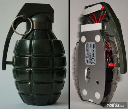 手榴弹鼠标(Grenade Computer Mouse)